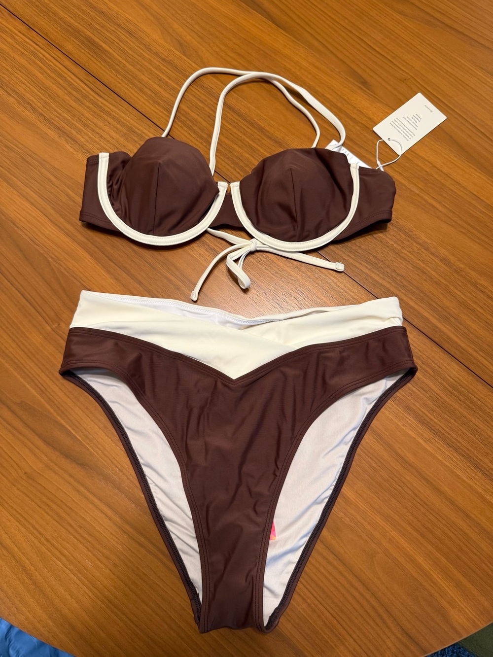 Cupshe xJJD Heart & Soul Underwire Bikini Set